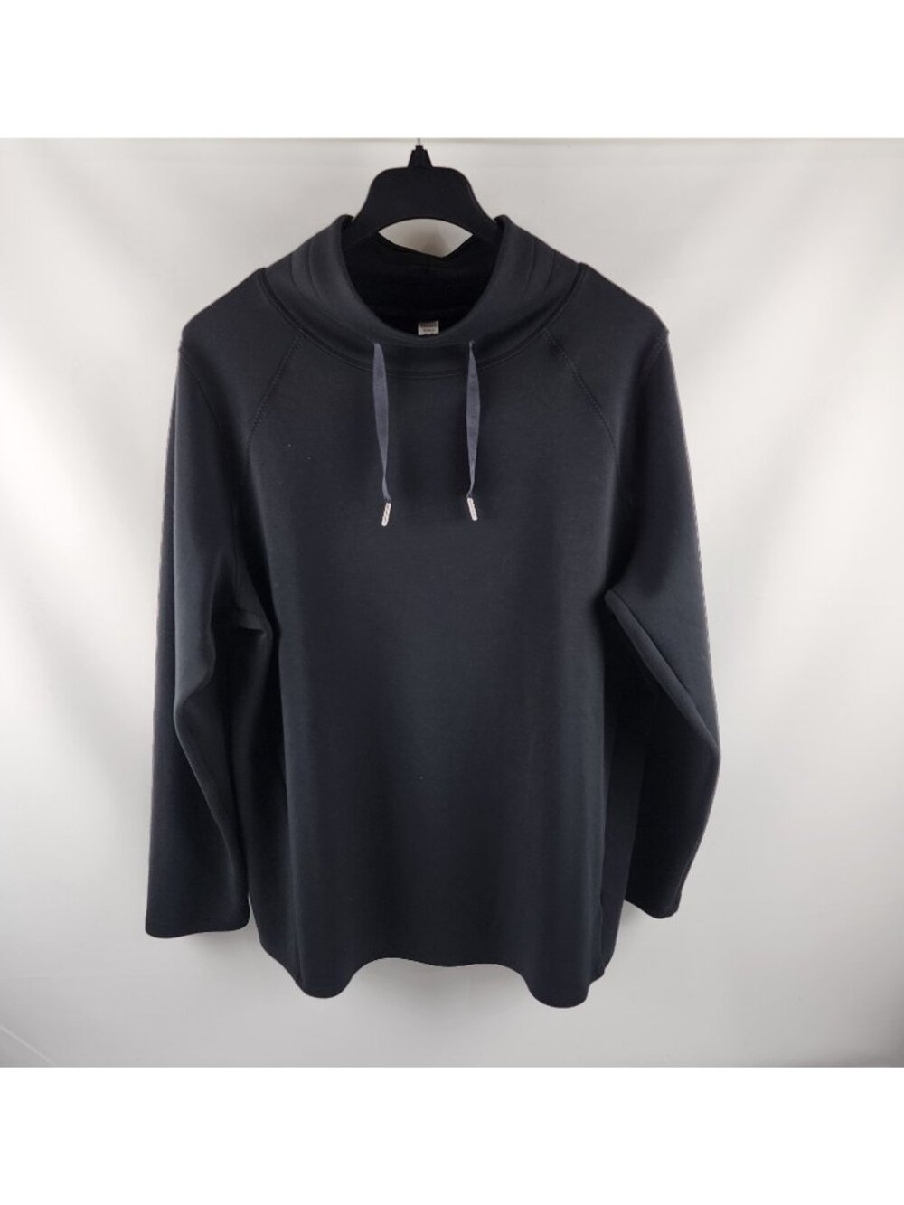Spanx Shirt Womens 2X Black Air Essentials "Got-Ya-Covered" Soft Pullover